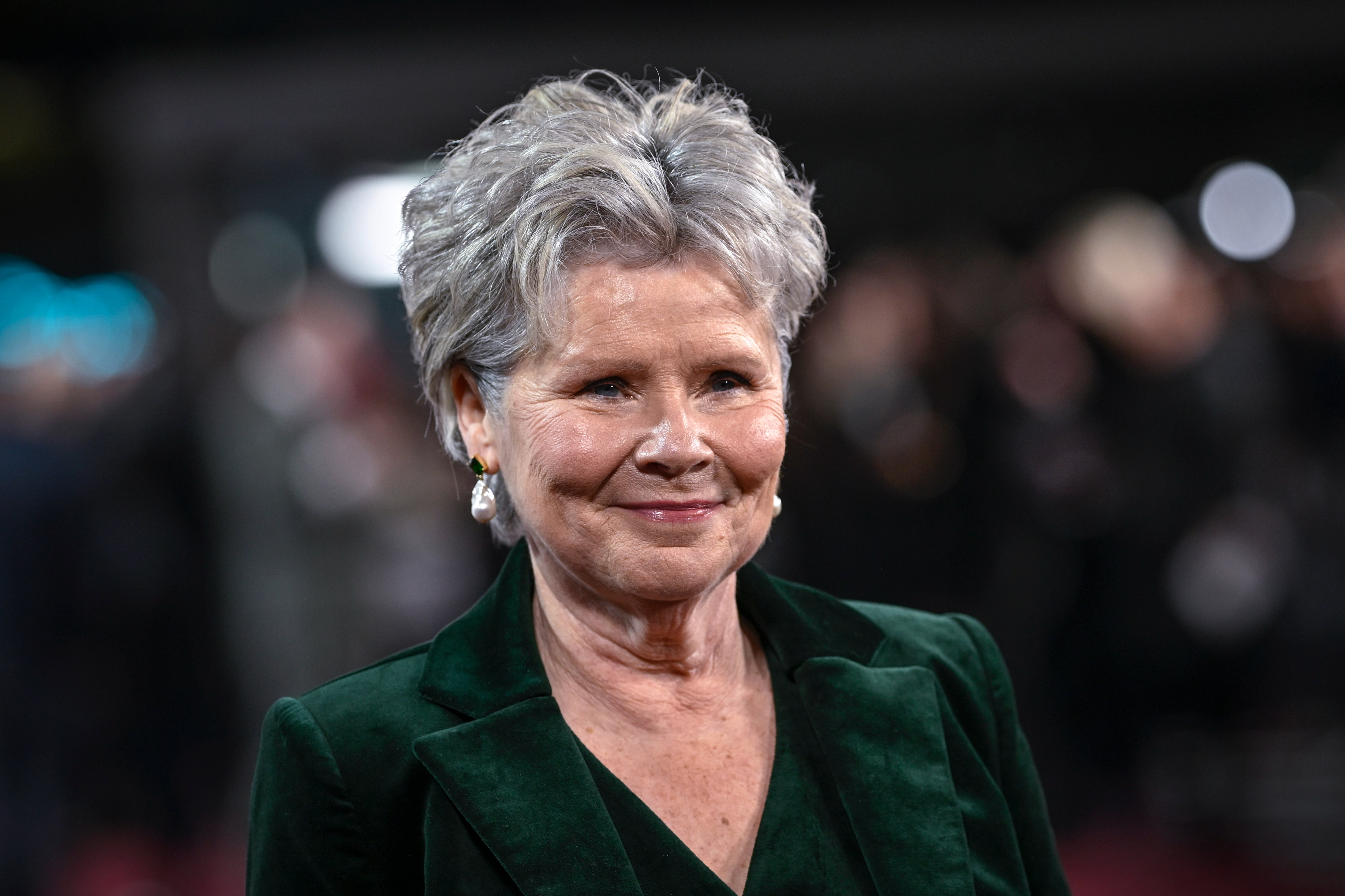 ‘The Crown’ actor Imelda Staunton said she was ‘thrilled’ to be made a dame for her services to drama and charity