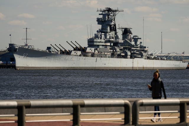 World War II Battleship-USS New Jersey