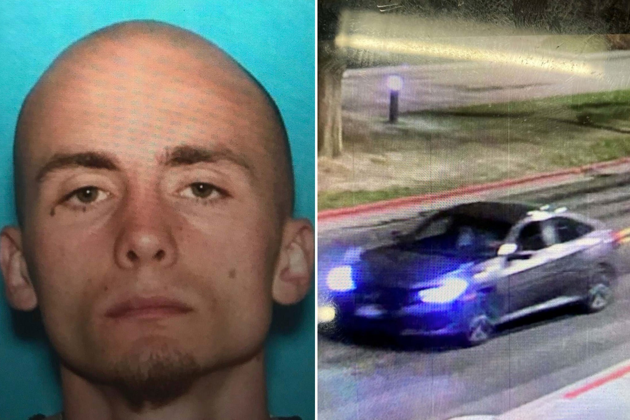 Skylar Meade escaped after an accomplice broke him out of a hospital in Idaho at dead of night. Three correctional officers were shot and wounded, one by a police officer responding to the emergency call