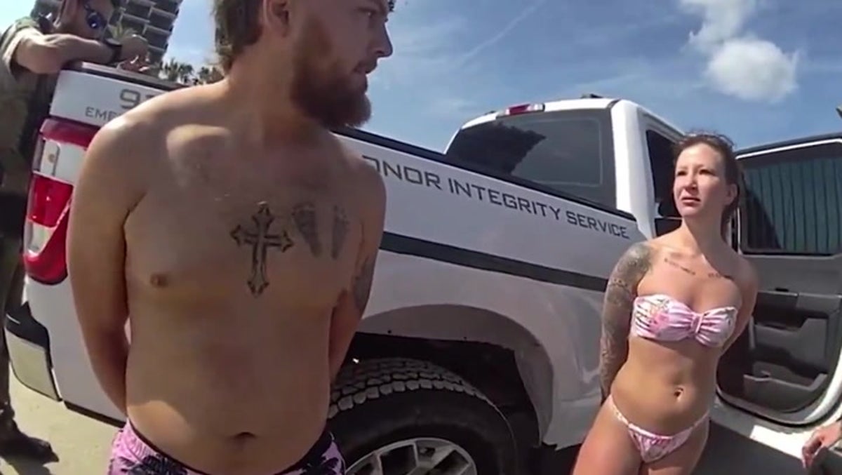Couple pass out on Florida beach and lose their children