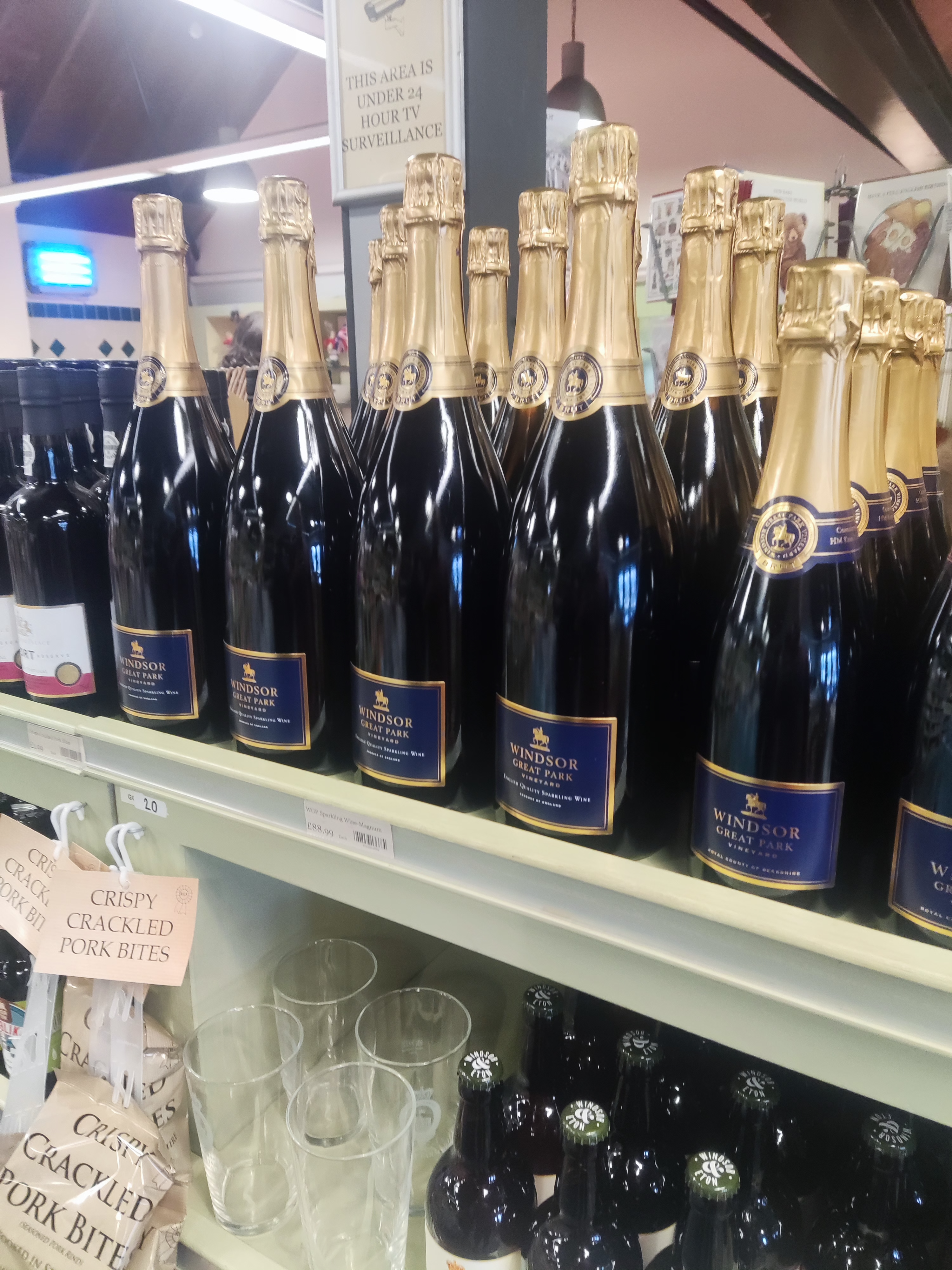 Windsor’s sparkling wine goes for a princly sum of £88.99