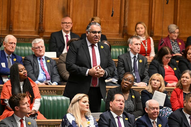 <p>Birmingham Hall Green and Moseley MP Tahir Ali (pictured speaking in Parliament earlier this year) called for measures to tackle Islamophobia </p>