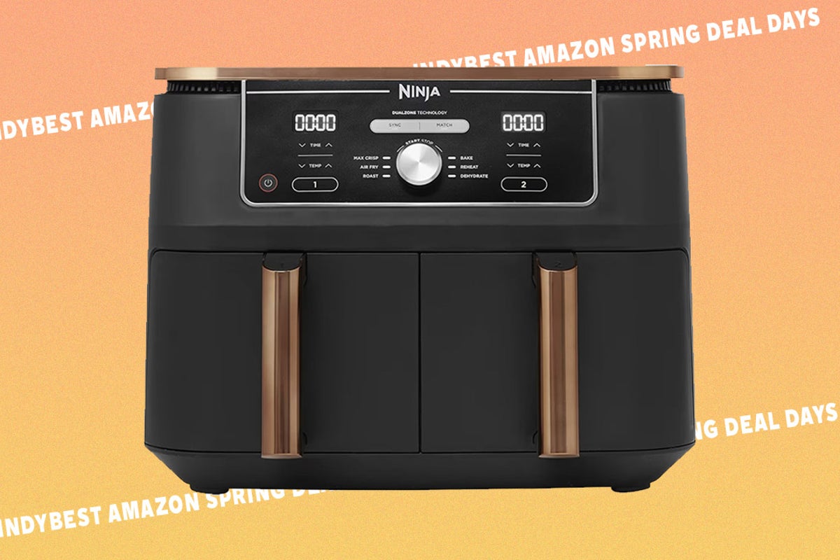 This exclusive Ninja dual zone air fryer has £70 off in the Amazon Spring Sale