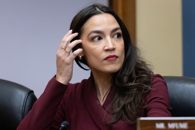 <p>Alexandria Ocasio-Cortez has said Democratic reaction to the Hunter Biden verdict demonstrates the party is ‘willing to accept’ negative legal outcomes, unlike their Republican counterparts</p>