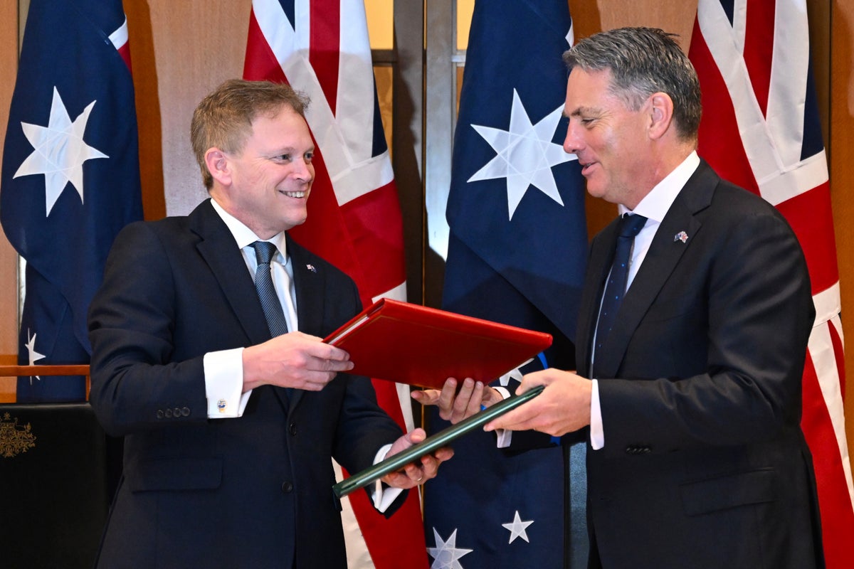 Australia and U.K. sign defense and security treaty to meet ...
