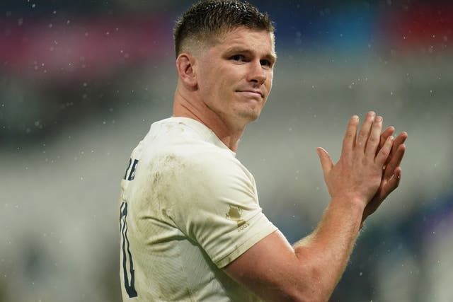 Owen Farrell will join French club Racing 92 in the summer (Adam Davy/PA)