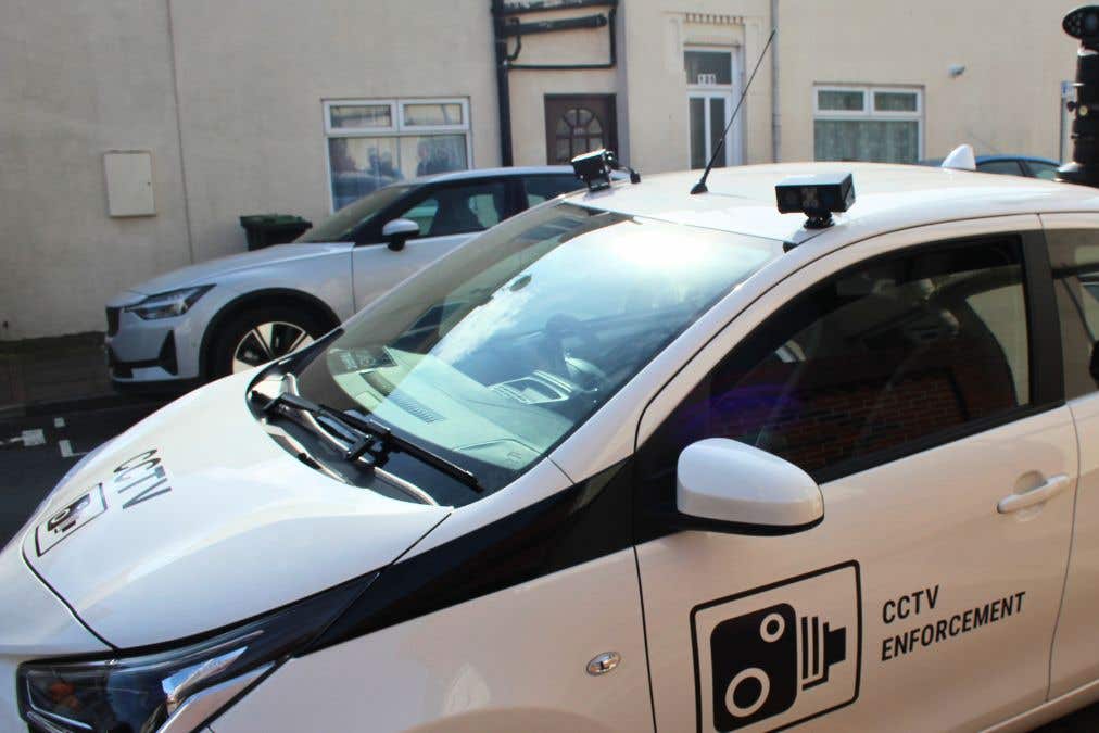 Drivers face a new fine threat from cameras catching vehicles parked in Portsmouth without the required permits (Jackson Davies/Portsmouth City Council/PA)