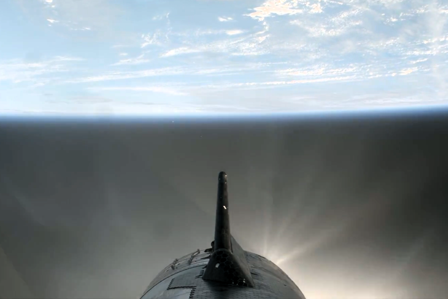 Starship’s onboard cameras capture the moment the world’s biggest rocket entered Earth’s orbit on 14 March, 2024