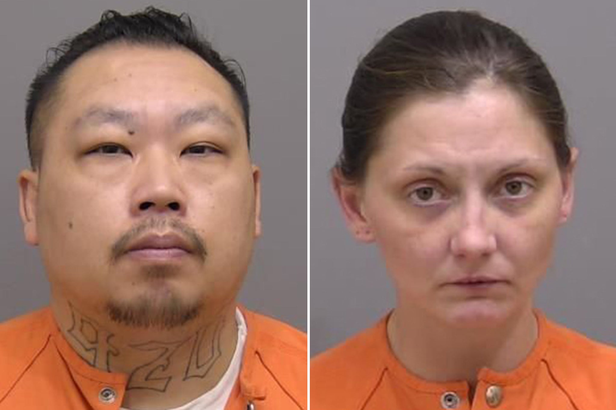 Jesse Vang and Katrina Baur are both accused of chronic child neglect