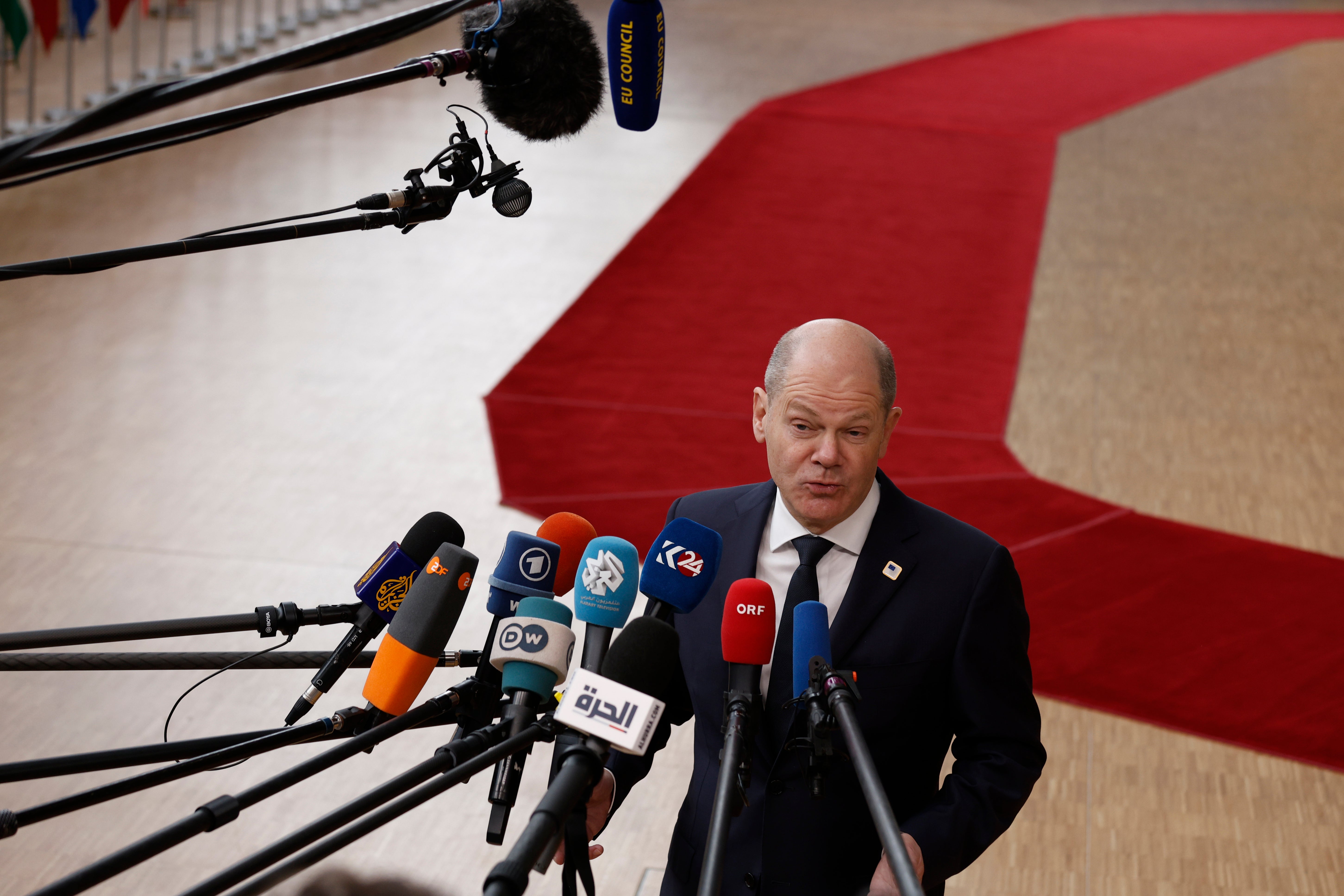 <p>Belgium EU Summit</p>