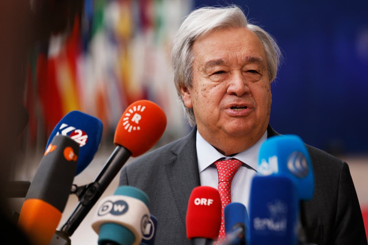 UN chief urges the EU to avoid 'double standards' over Gaza and Ukraine