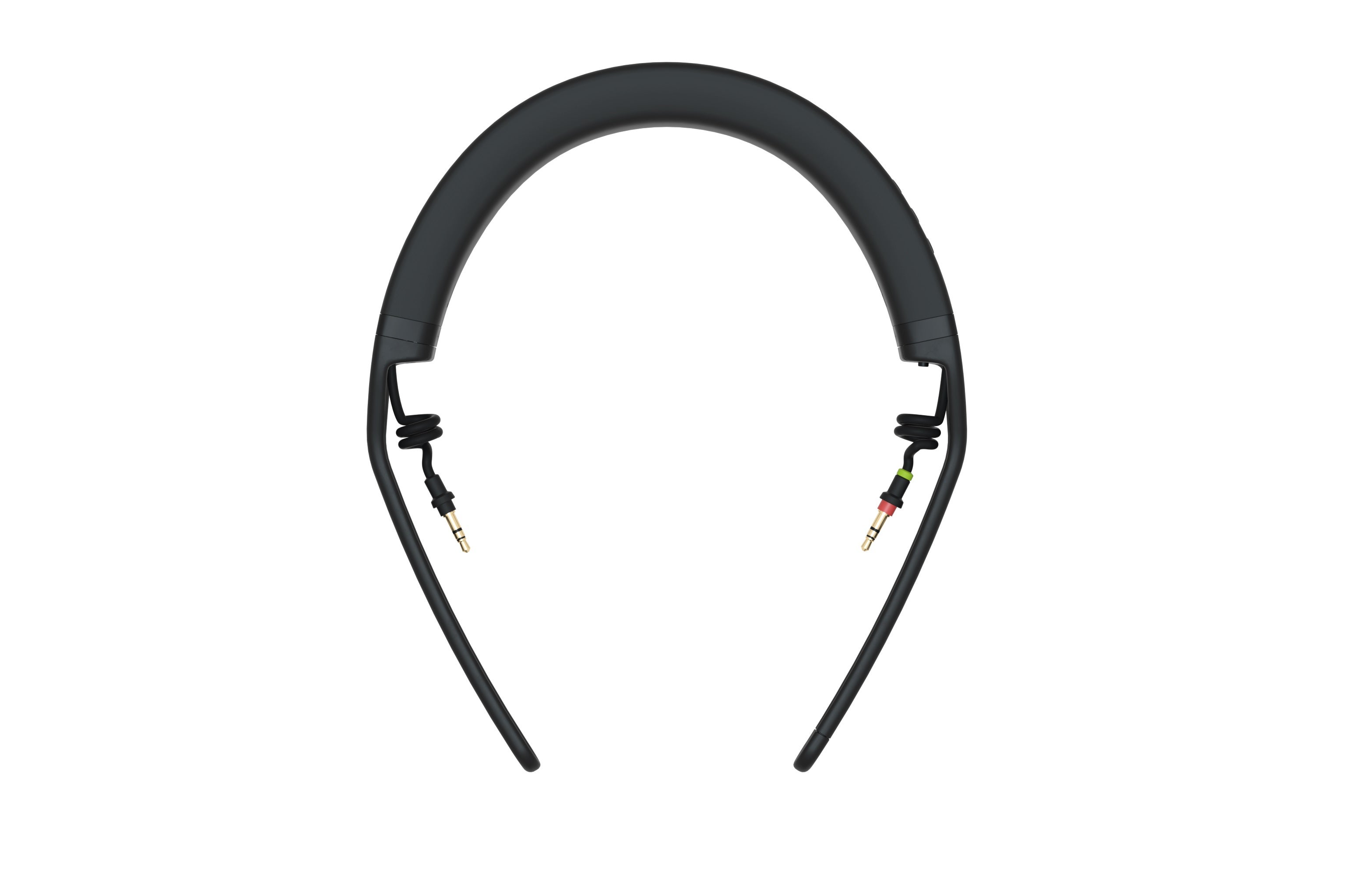 The unassembled TMA-2 Studio Wireless+ headphones can be used as a headband