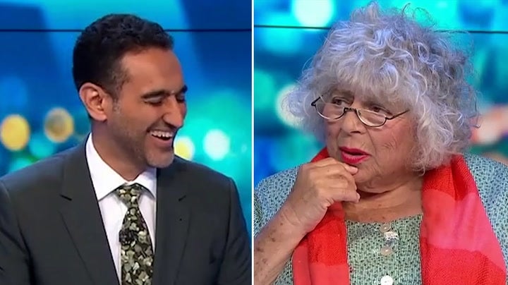 <p>‘What are you? You’re sort of brown’: Myriam Margolyes shocks Australian talk show host.</p>