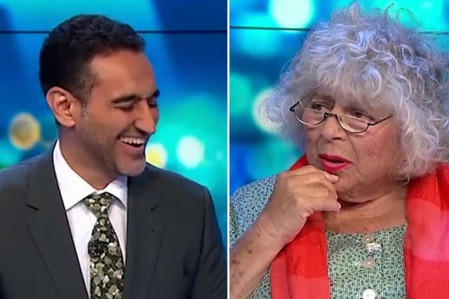 <p>‘What are you? You’re sort of brown’: Myriam Margolyes shocks Australian talk show host.</p>