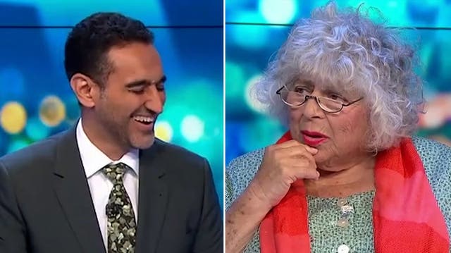 <p>‘What are you? You’re sort of brown’: Myriam Margolyes shocks Australian talk show host.</p>