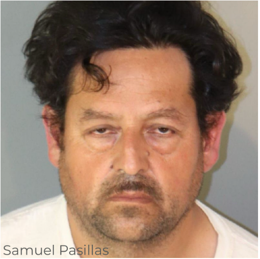 Samuel Pasillas, 47, was arrested on Wednesday and charged with solicitation for murder, among other things