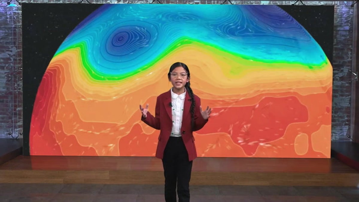 US children takeover weather forecasts to call for climate action