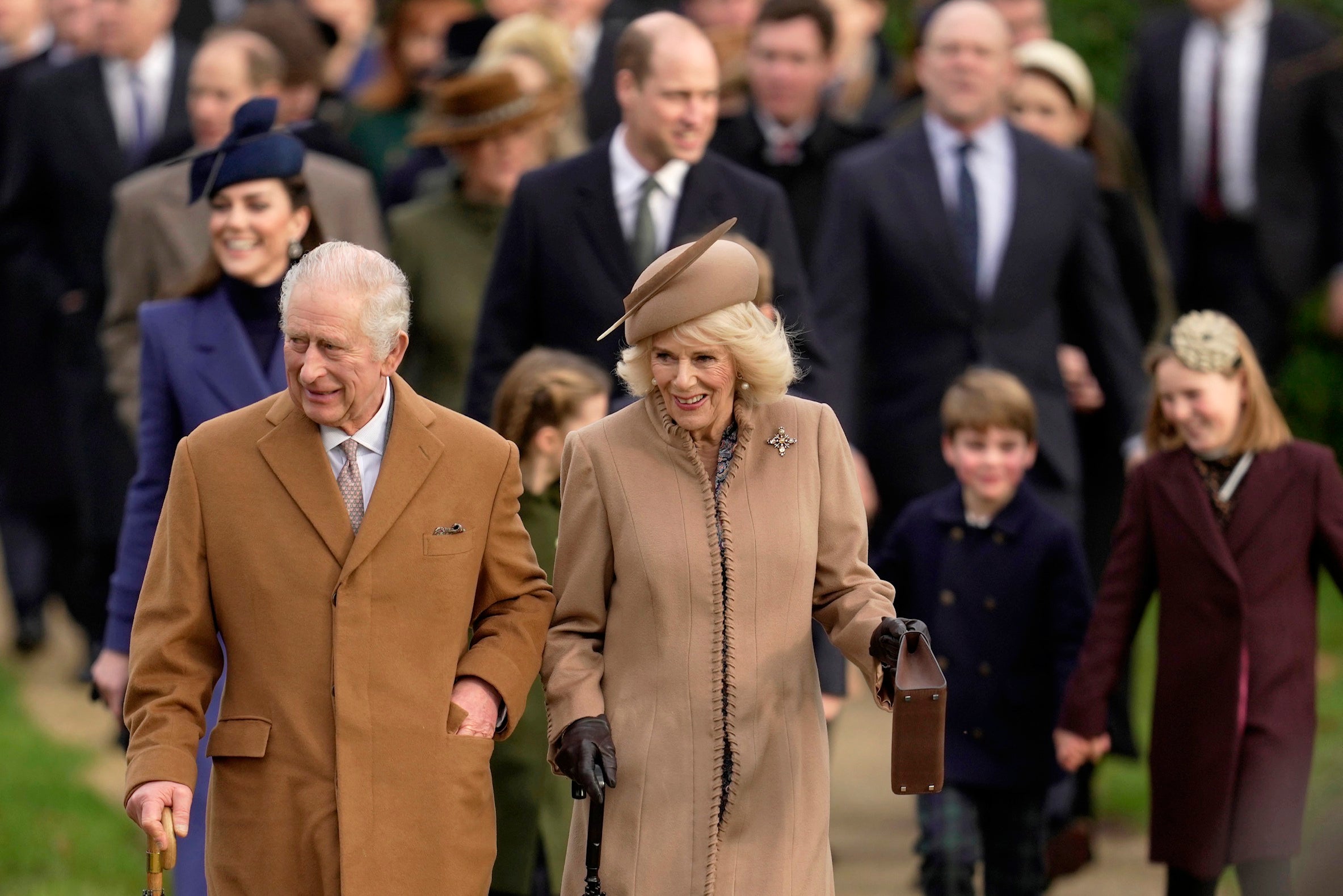 Charles, pictured with wife Camilla, is undergoing treatment for cancer