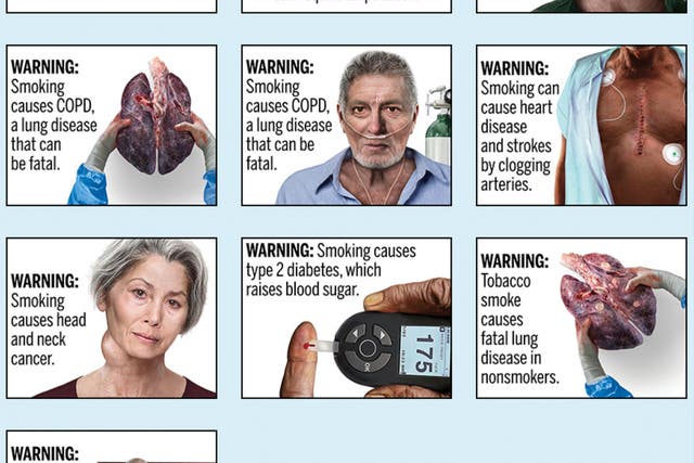 Cigarettes Warning Labels