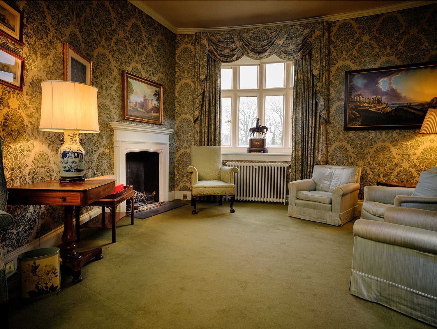 Inside the Queen Mother’s private apartment at Walmer castle