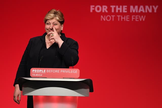 <p>Emily Thornberry laughs as she admits ‘I smoked dope’ in live interview.</p>