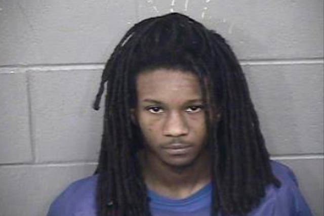 <p>This booking image provided by the Jackson County, Mo., Detention Center shows Terry Young, 20, of Kansas City, Mo., a third man who was charged with second-degree murder Thursday, March 21, 20224, in connection with the shooting during the Kansas City Chiefs' Super Bowl rally that killed a woman and injured nearly two dozen others. (Jackson County Detention Center via AP)</p>