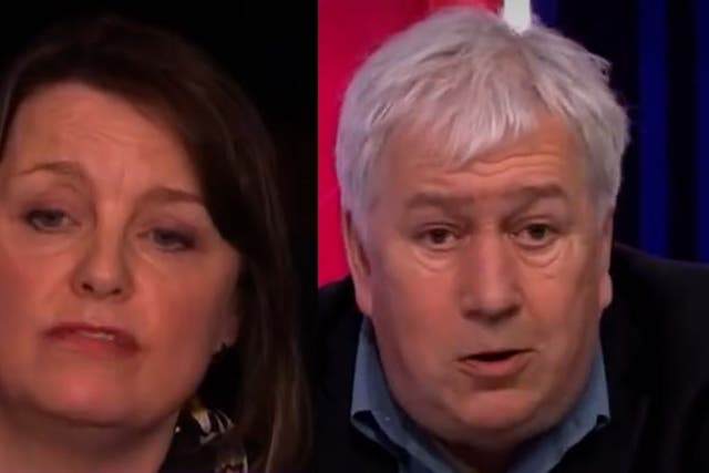 <p>BBC Question Time audience member clashes with panel speaker over link between mental health and poverty.</p>