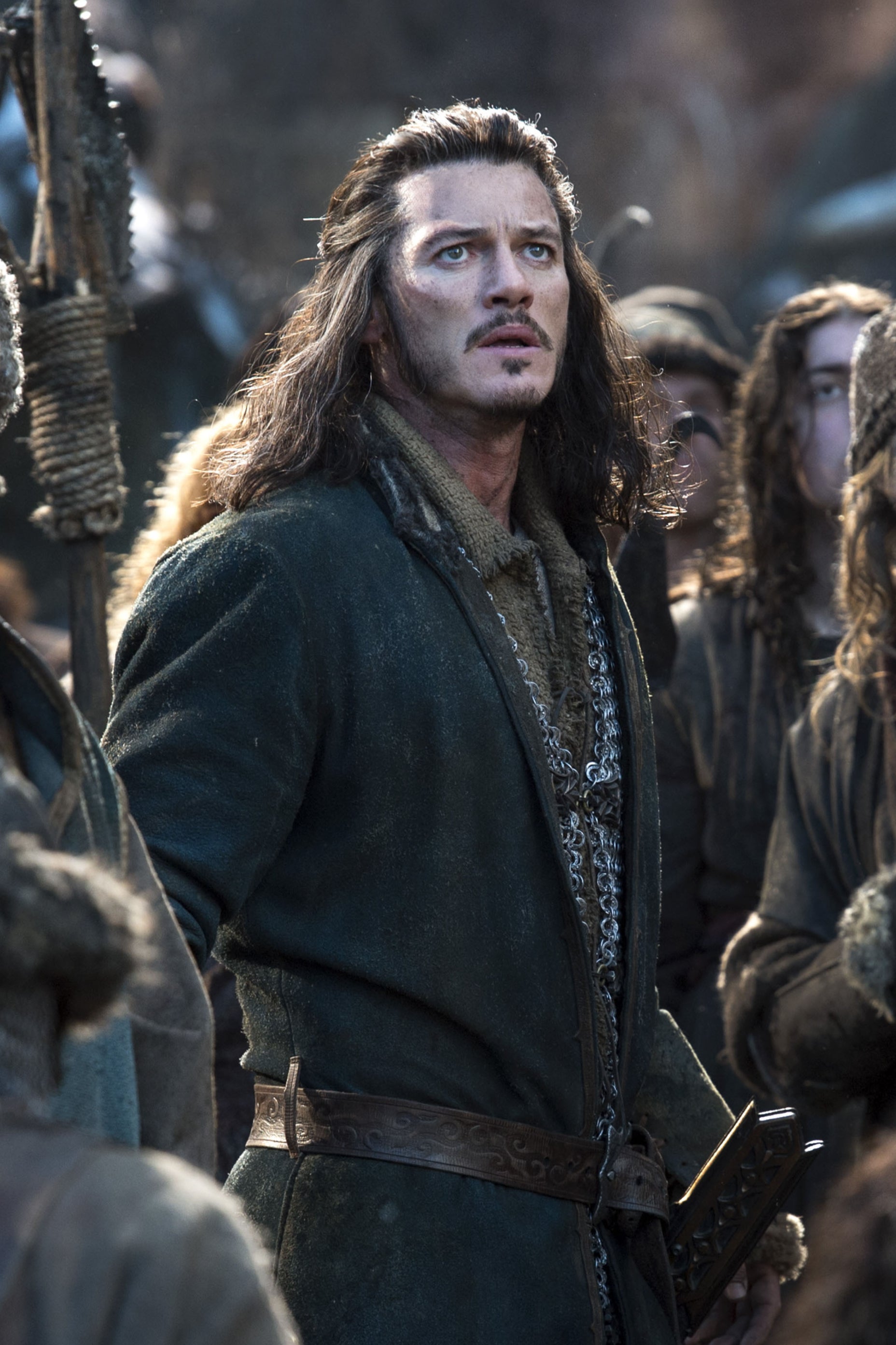 Warrior: Evans in ‘The Hobbit: The Battle of the Five Armies’