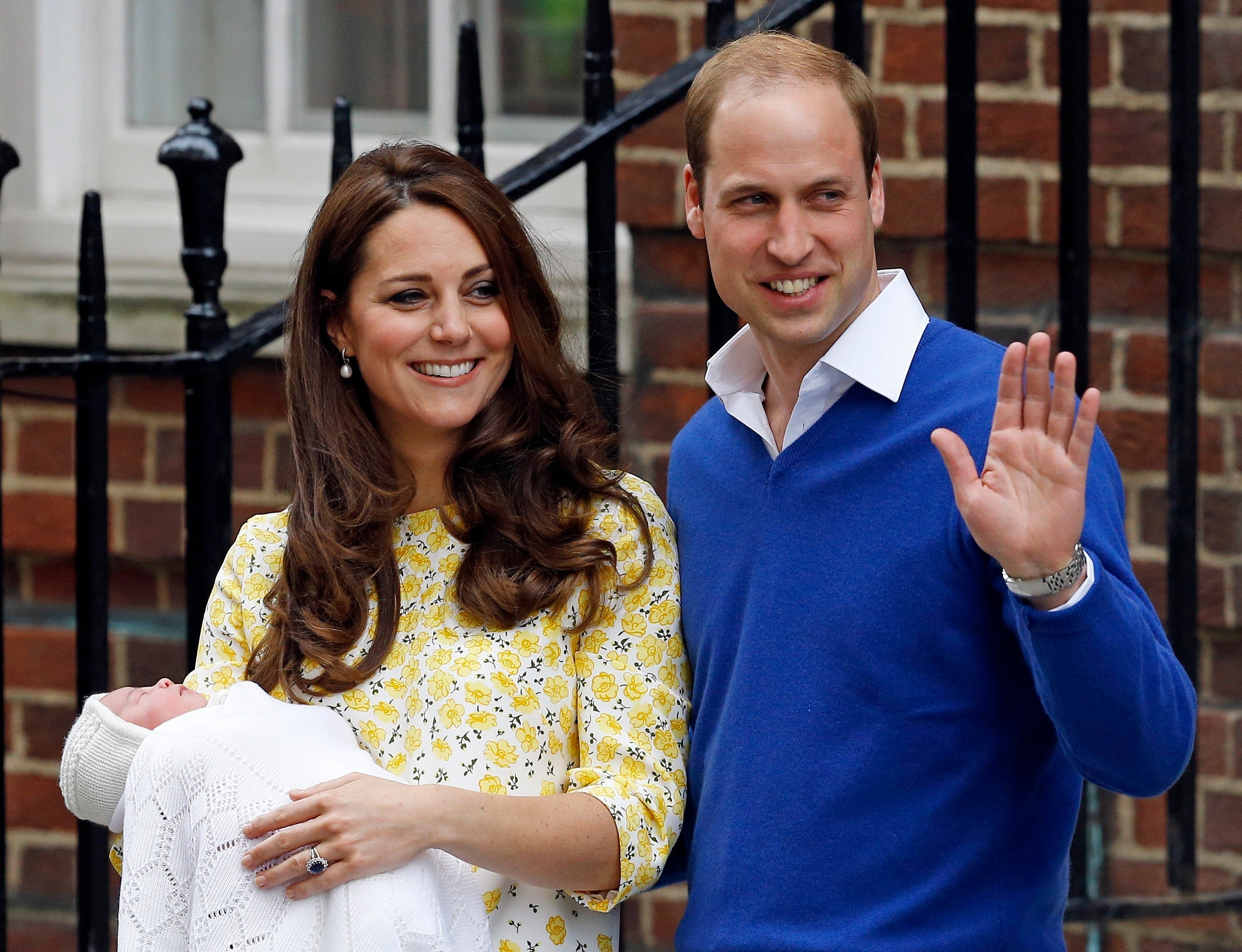 Princess Charlotte is currently third in line to the throne
