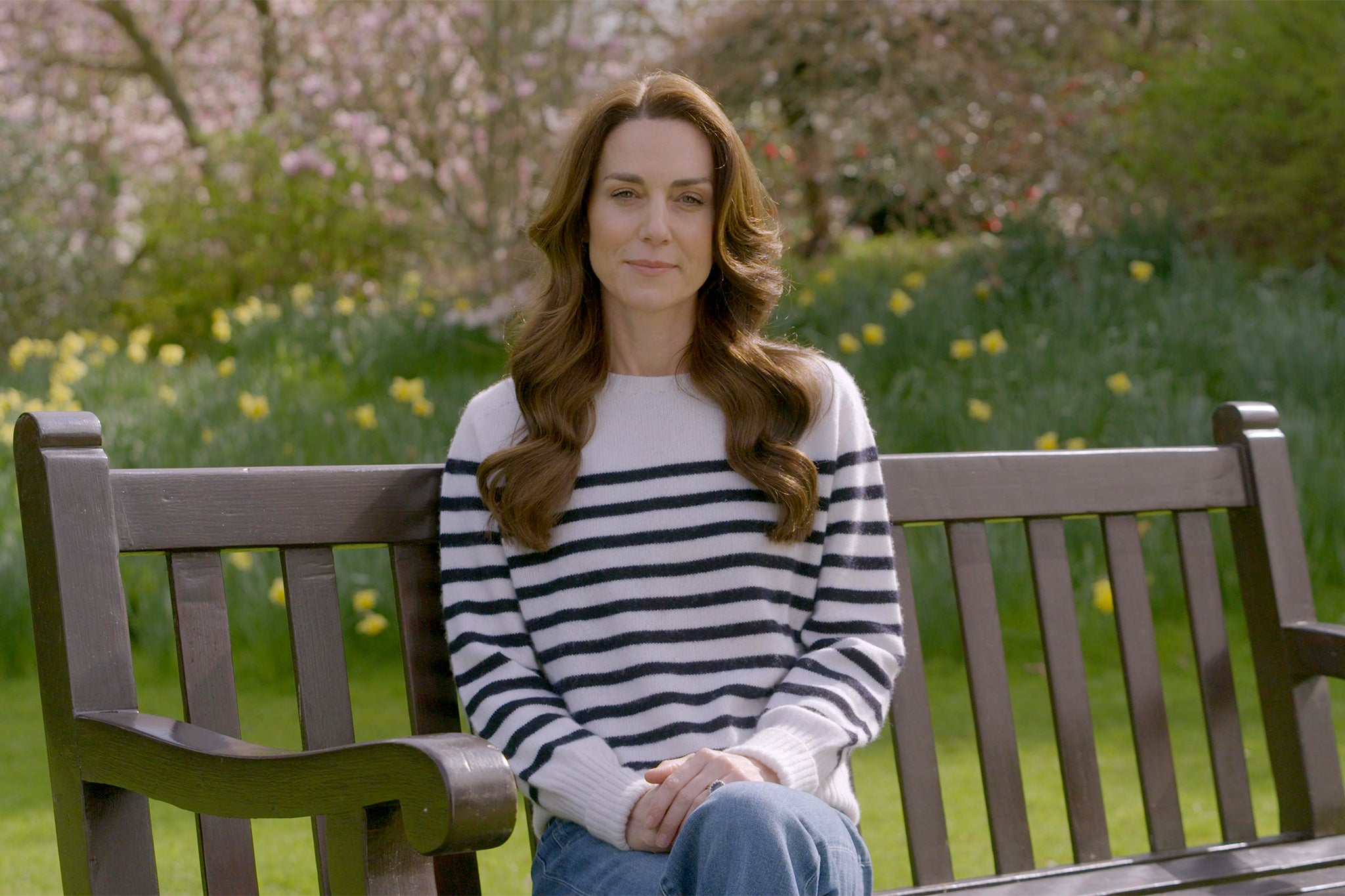 Kate recorded a deeply moving statement revealing her cancer diagnosis