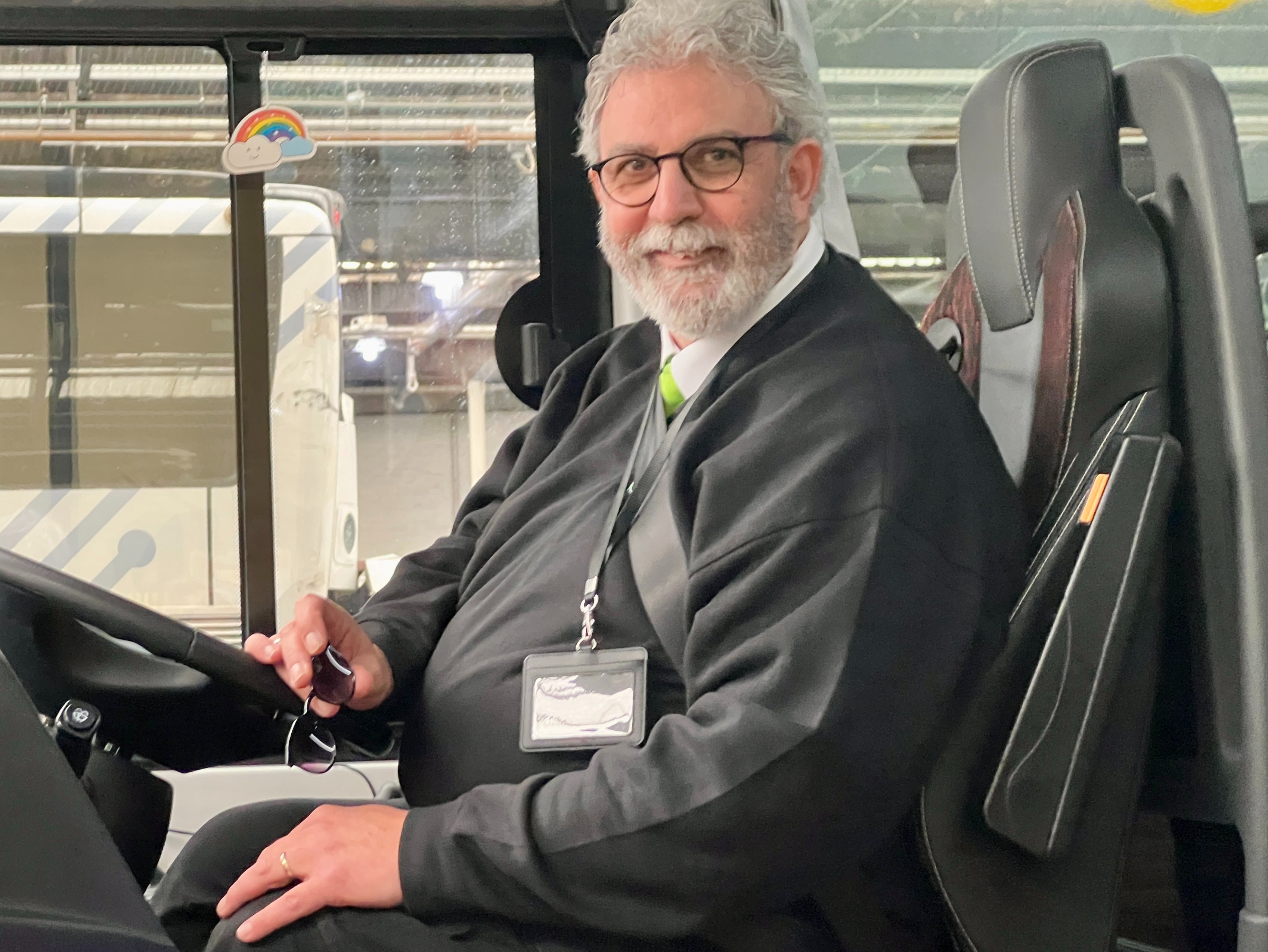 Drive to survive: FlixBus driver Francesco is in charge of the clean, quiet coach