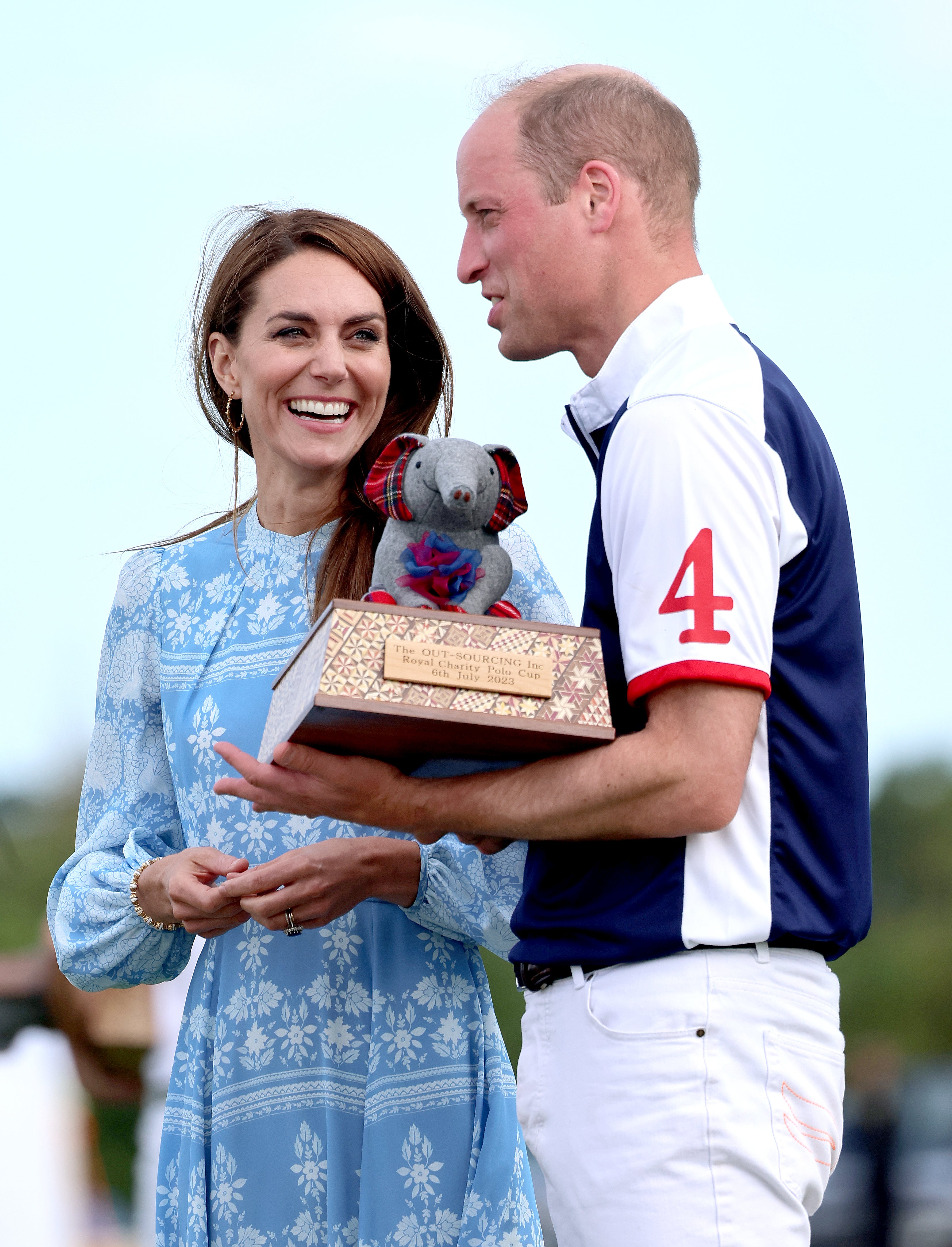 The Prince and Princess both attended the event last year.