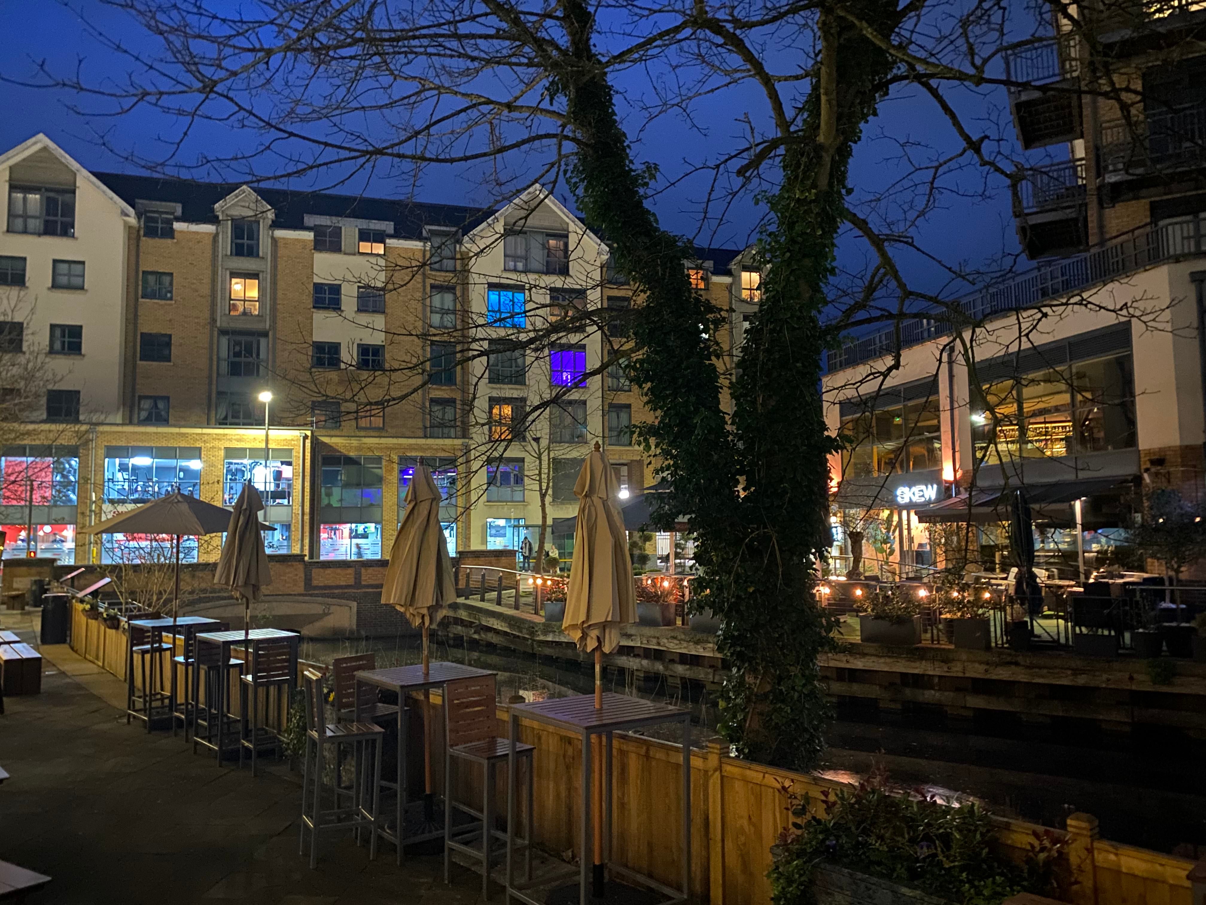 The Port Jackson, the Wetherspoon pub Billianna Instrall, 19, works at, is beside the Stort in Bishop’s Stortford.