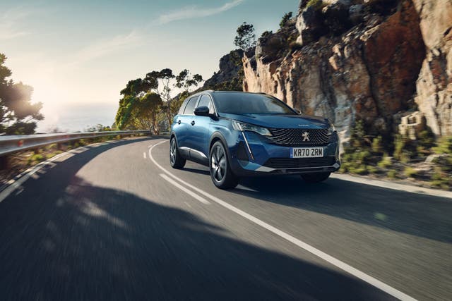 <p>Road runner: the Peugeot 5008 Hybrid has much to offer in an incredibly crowded segment of the market </p>
