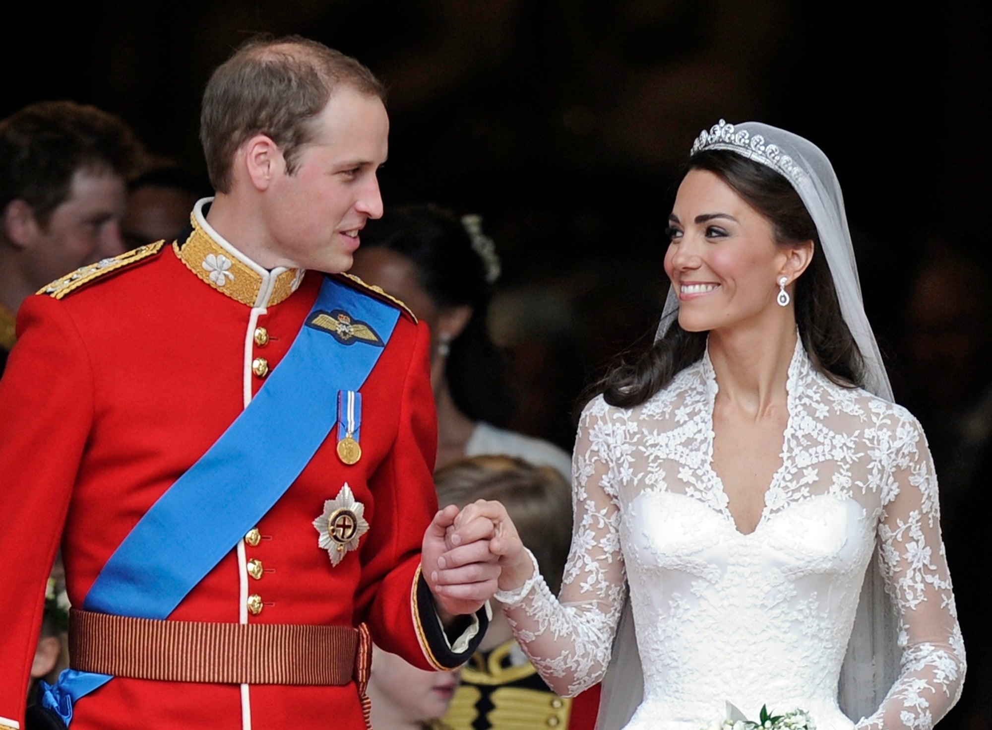 The couple had their fairy tale happy ending when they finally tied the knot in 2011 – a decade after beginning their studies at St Andrew’s.