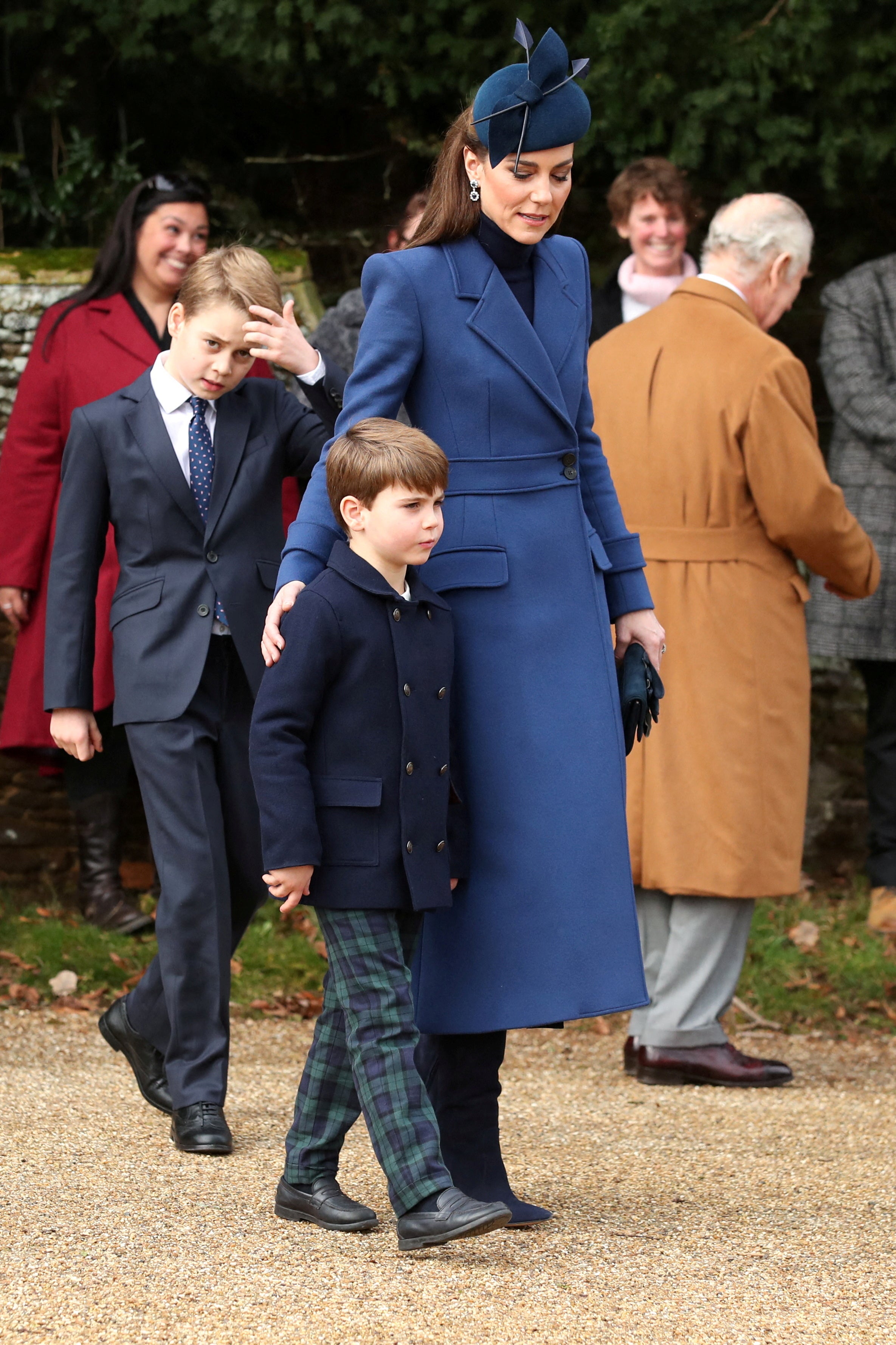 Kate and Louis were last reliably photographed together in December