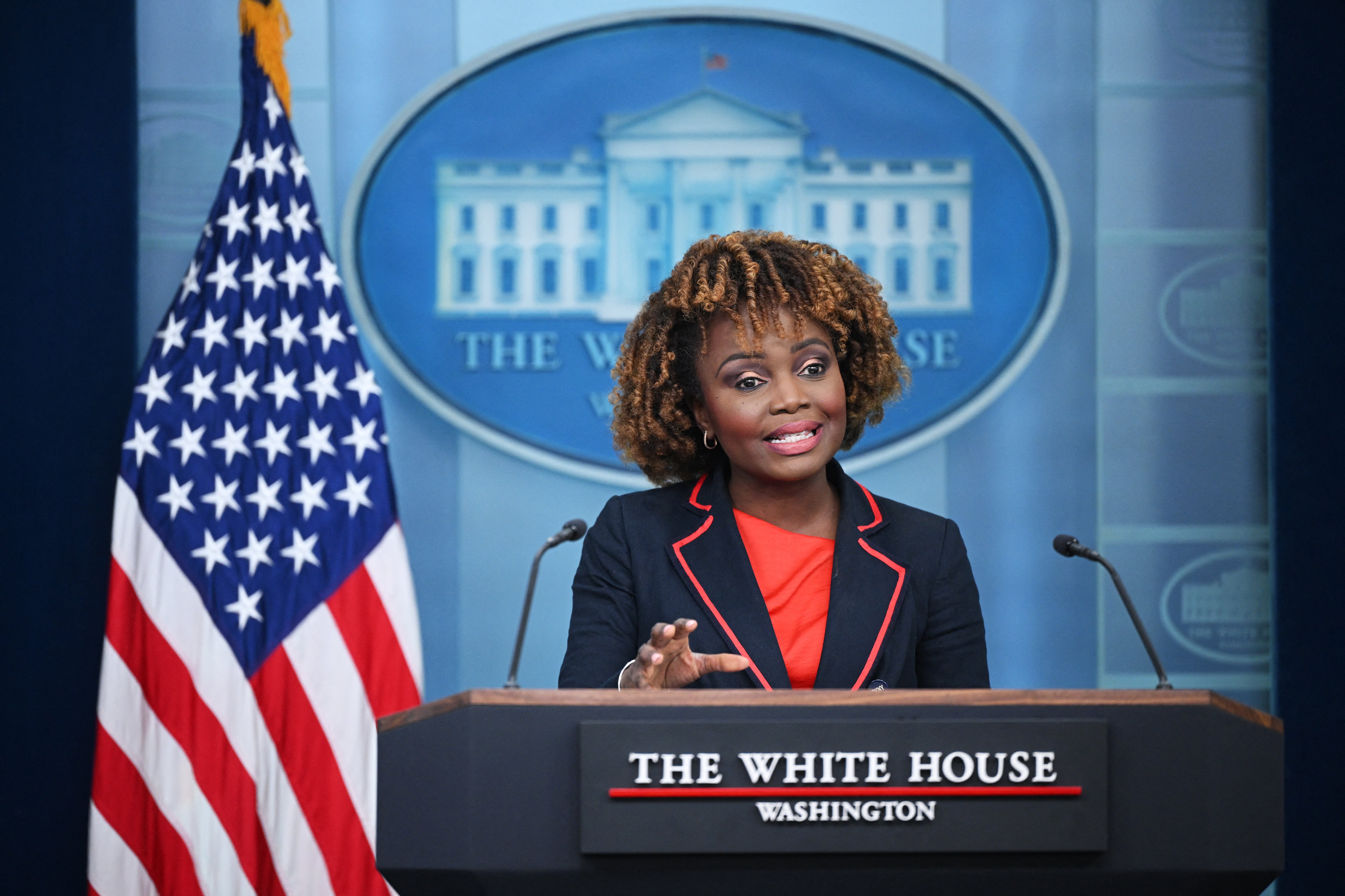 White House press secretary Karine Jean-Pierre also addressed the announcement on Friday
