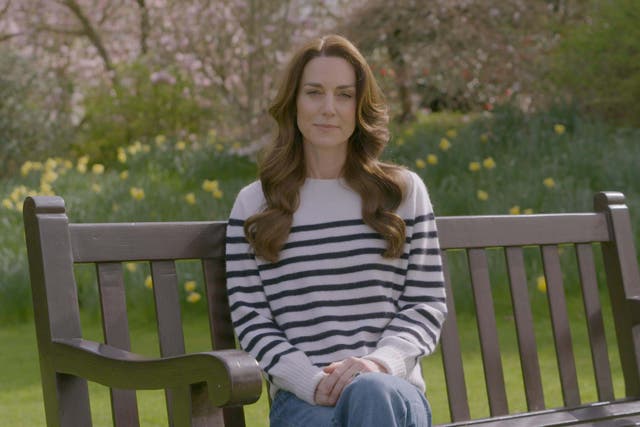 The Princess of Wales announced “tests after the operation found cancer had been present” (BBC Studios/PA)