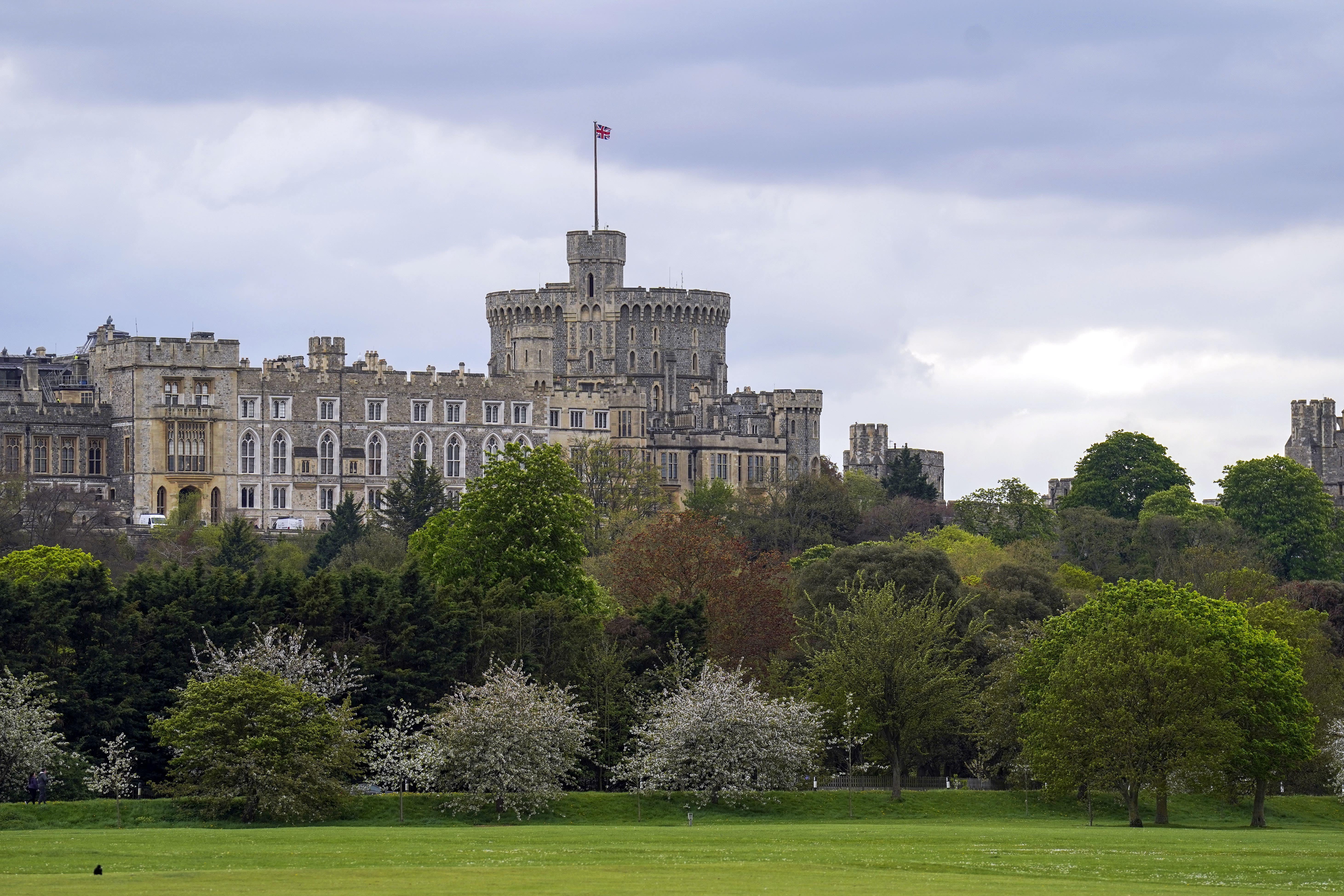 A general view of Windsor Castle in Berkshire (PA)