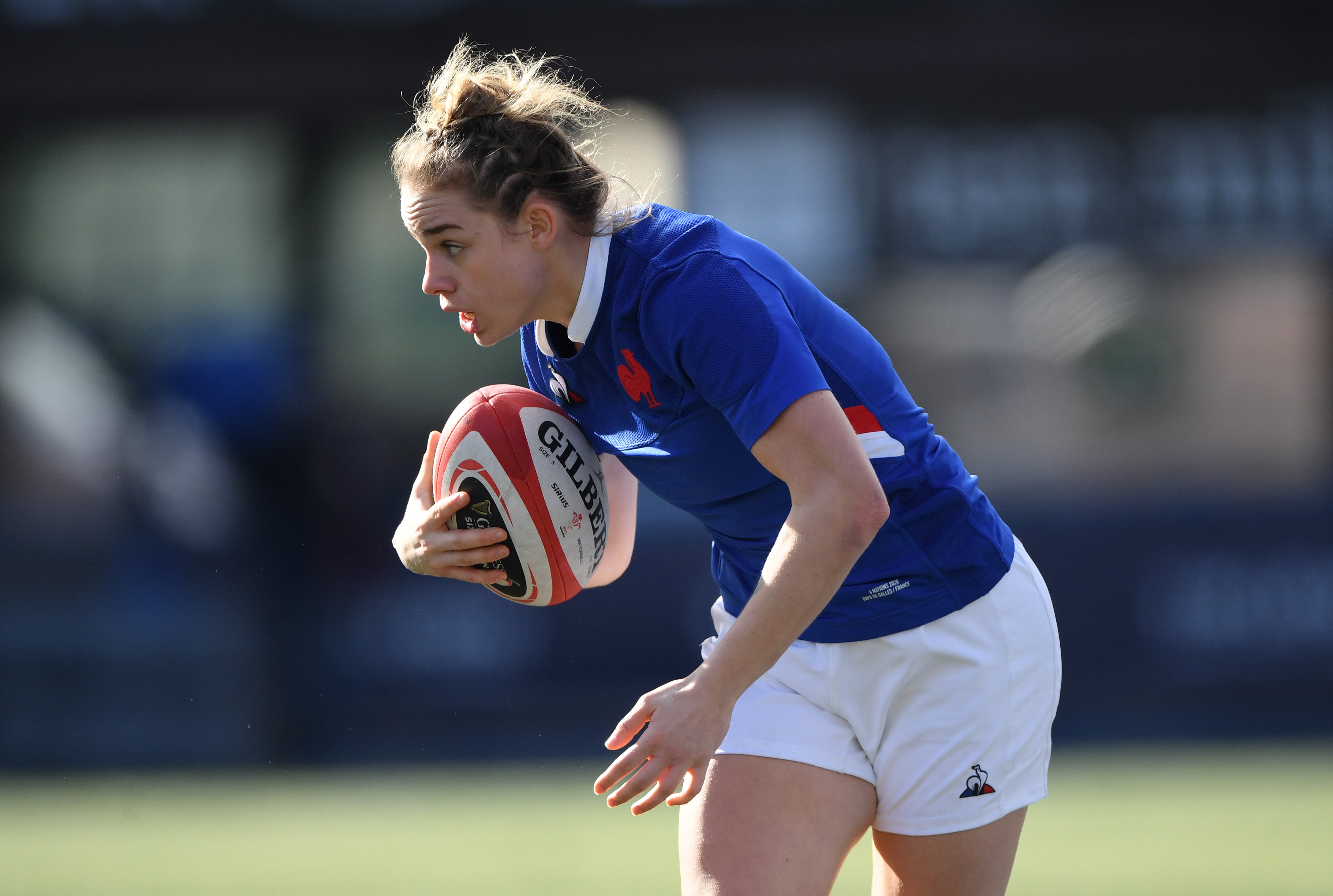 Marine Menager scored a French try in the win over Ireland