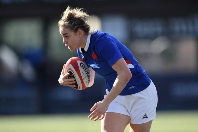 <p>Marine Menager scored a French try in the win over Ireland</p>