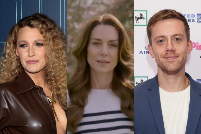 <p>Blake Lively, Kate Middleton and Owen Jones</p>