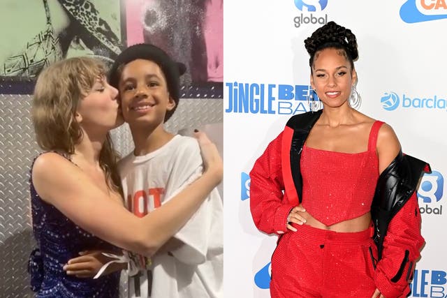 <p>Alicia Keys opens up her son’s reunion with Taylor Swift at the Eras Tour </p>