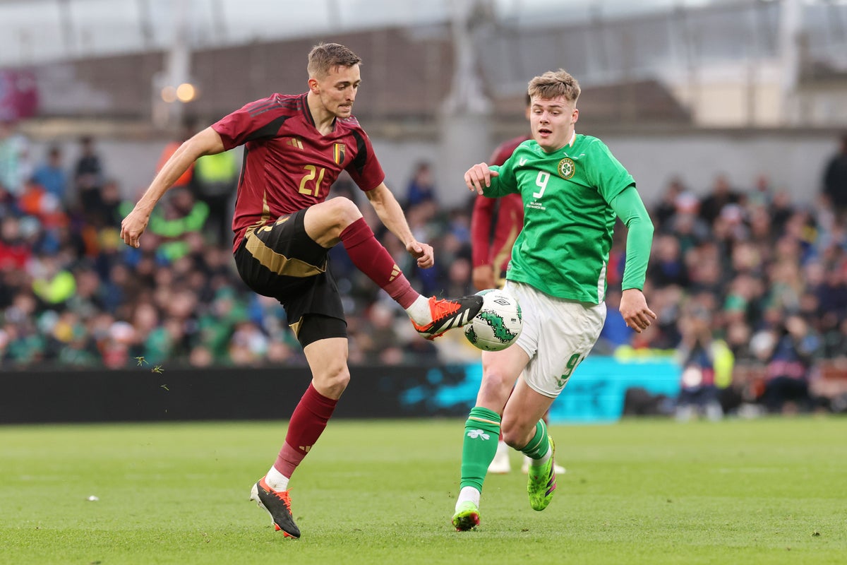 Evan Ferguson misses penalty as Ireland miss chance of Belgium scalp