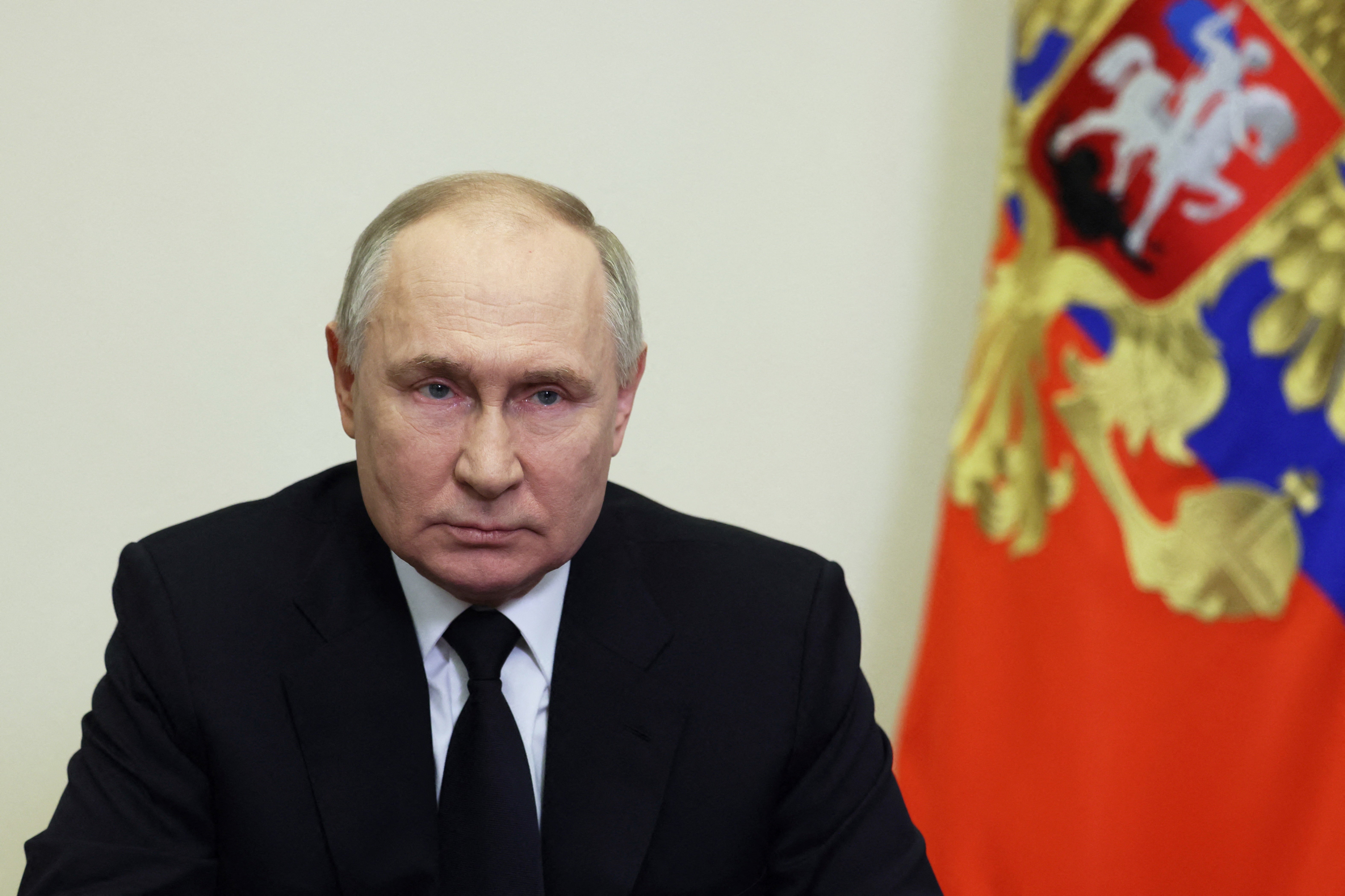 Vladimir Putin has sought to place blame for the attack on Ukraine