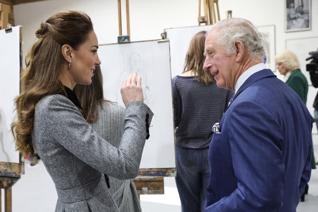 <p>Charles reportedly visited Kate in hospital and went for lunch with her on Thursday </p>