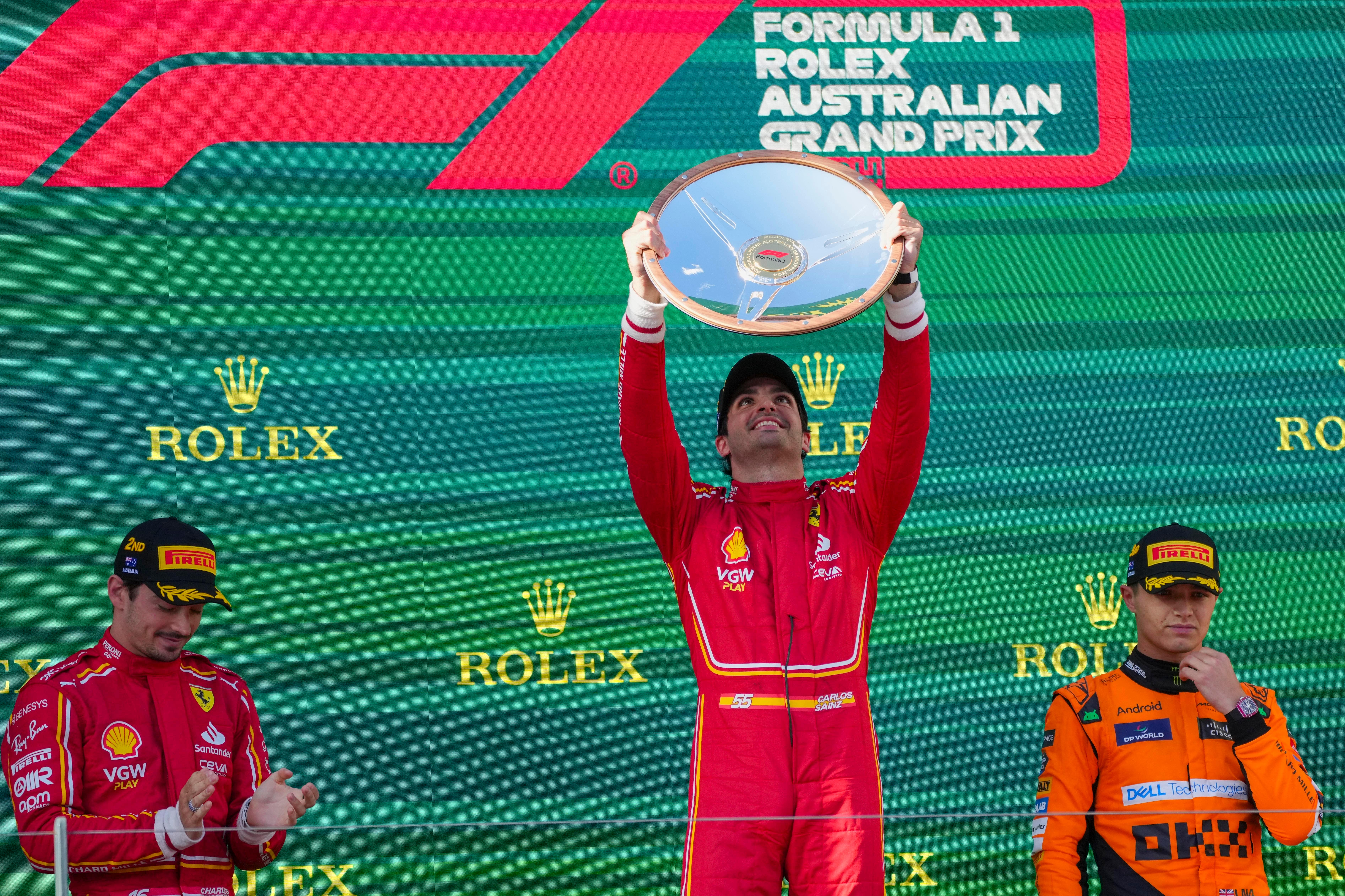 Sainz was a deserving winner in Australia on Sunday