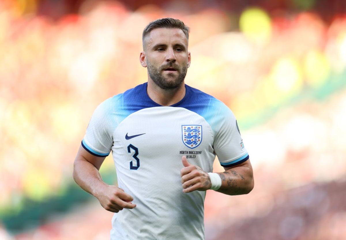 Gareth Southgate gives verdict on Luke Shaw’s fading chances of making England’s Euro 2024 squad