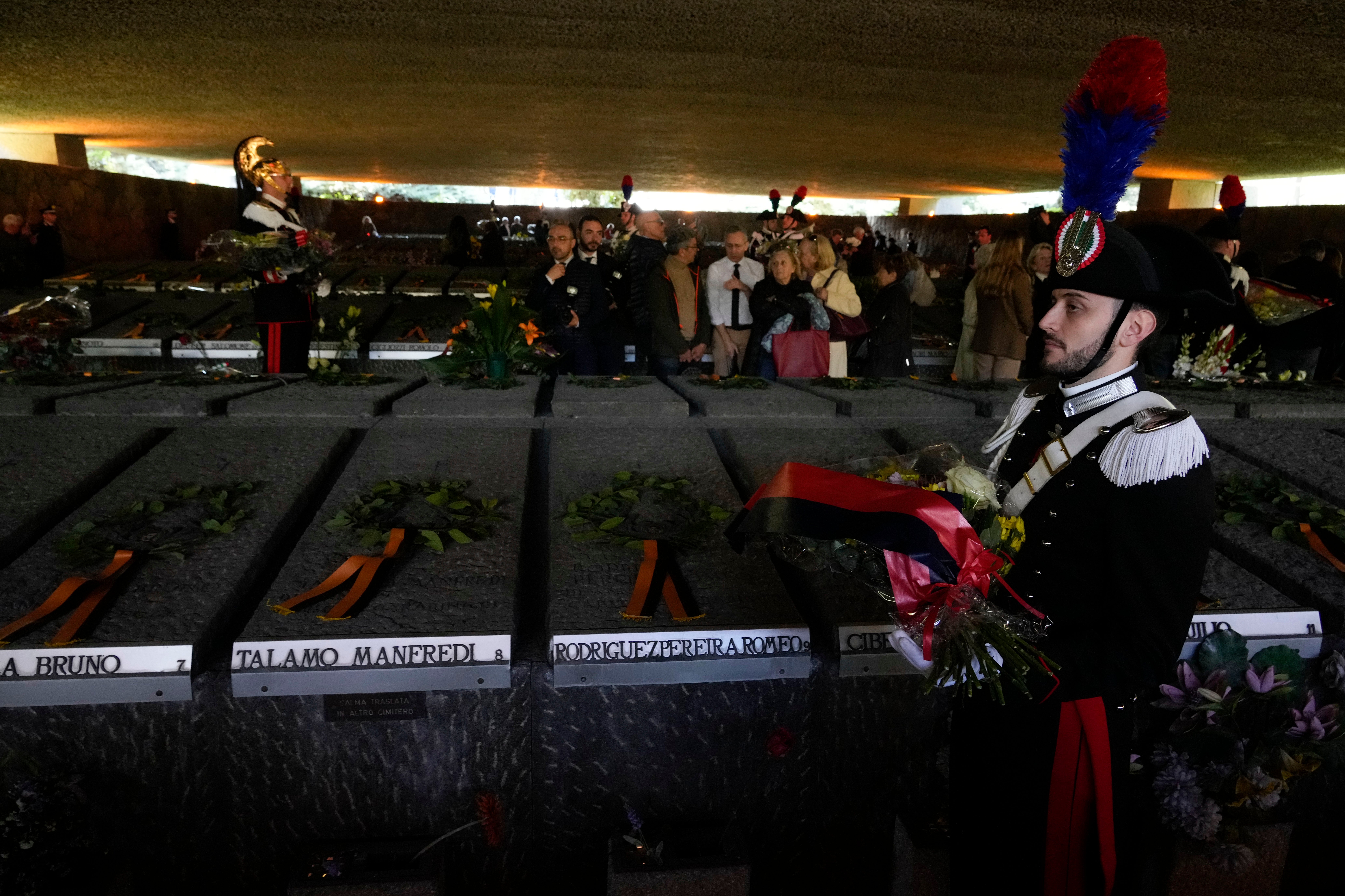 Italy Ardeatine Caves Commemoration