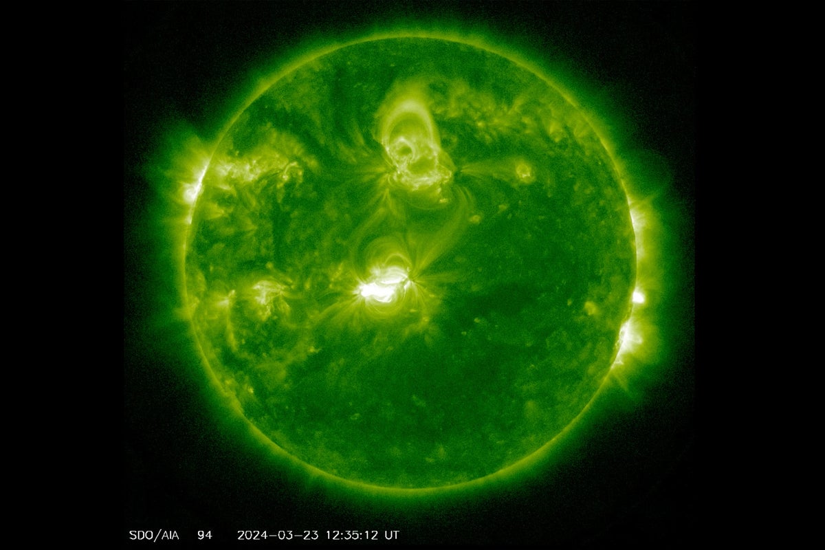 Huge solar storm could disrupt communications and bring northern lights to the sky